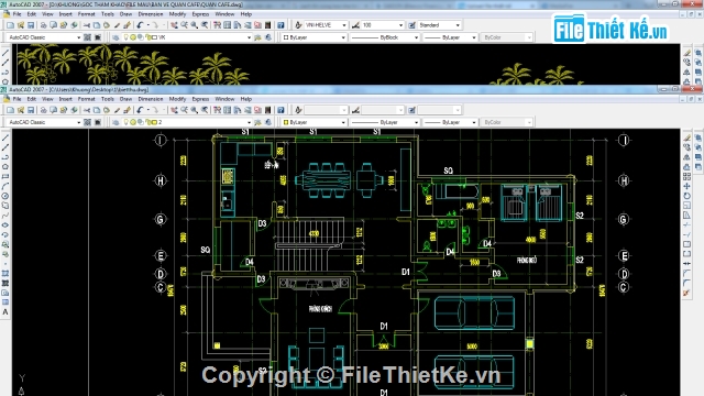 bản vẽ 3 tầng,biệt thự 3 tầng,bản vẽ autocad biệt thự 3 tầng,biệt thự 2 tầng,file cad 3 tầng